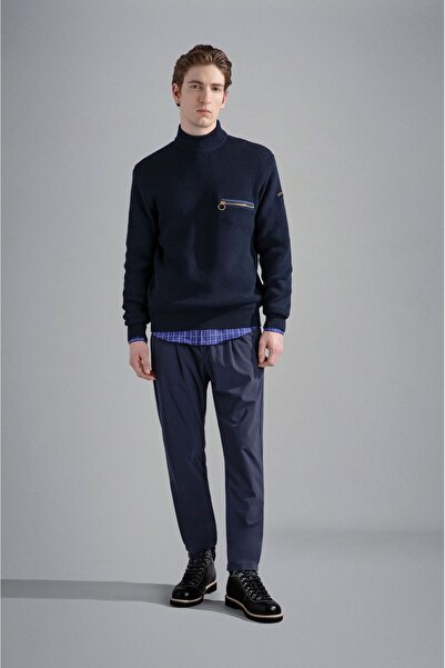 PAUL&SHARK MEN'S KNITTED ROUNDNECK C.W. WOOL