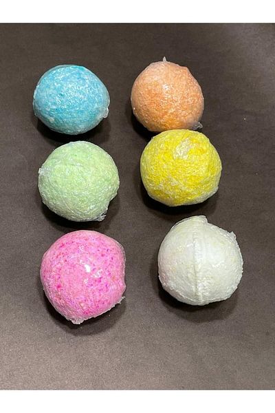 DünyaKozmetik Manicure and Pedicure Bomb / Moisture Ball / 6 Pieces