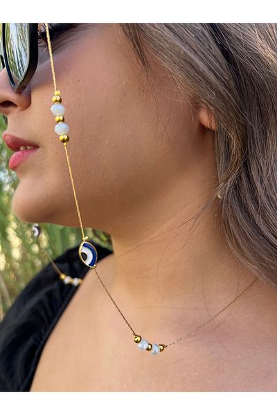 glasses accessory Glasses Chain Beaded
