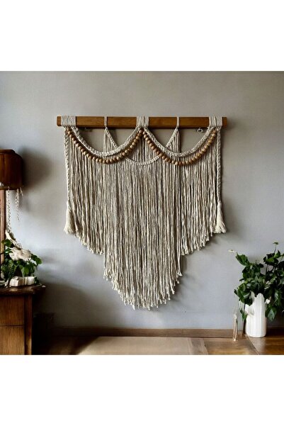 VOBU HOME & LIFE DESIGN BOHEM MAKROME DUVAR DEKORASYONU, BÜYÜK BOHO DUVAR SÜS...