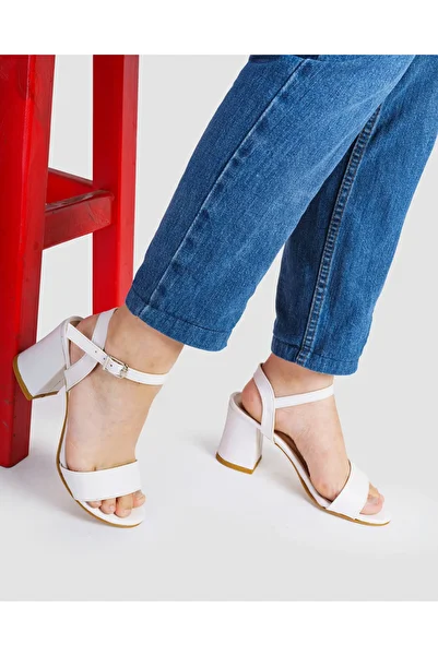 Ayalbuzenne Patent Leather White Tekband