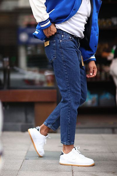 NO61 MAN Navy Blue Color Comfortable Fit Jeans