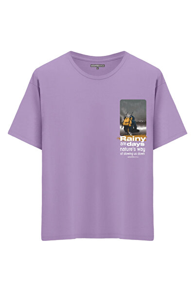 Mounte Bianca Unisex kišni dan - Oversize kroj T-shirt