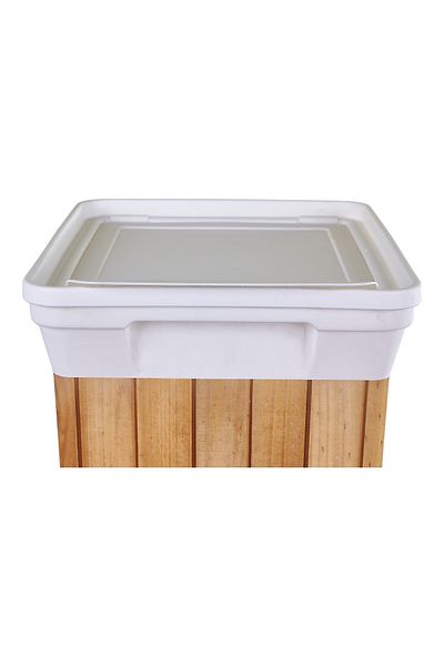 QUTU Trashbin Wood 10 l Κάδος απορριμμάτων