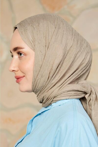 Modakaşmir Bambu Çağla Rengi Şal