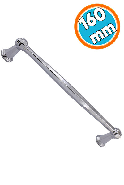 NZB Mobilya Mutfak Dolabı Çekmece Dolap Kapak Kulpu Düz Metal Kulp Kulbu Kulpu 160 Mm Krom