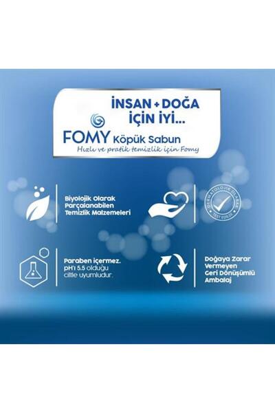 Fomy Classic Ferahlatıcı Derinlemesine Temizlik Kremsi Kolay Durulanan Cilt Temizleme Köpüğü 1800ml