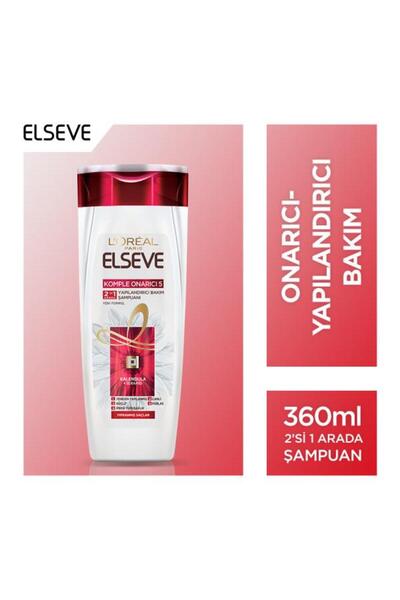 L'Oreal Paris L'Oréal Paris Elseve Komple Onarıcı 5 Yapılandırıcı Bakım Şampu...