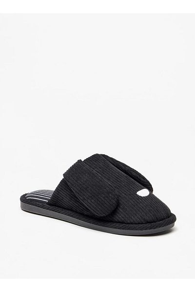 Le Confort Textured Slip-On Bedroom Slippers