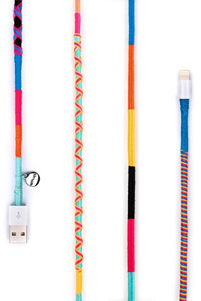 Happy-Nes Cosmic Apple Lightning Usb Uçlu Kablo 1m