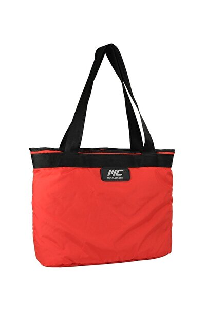 MUSCLECLOTH Gym Tote Bag Kadın Spor Çanta Turuncu 18 L