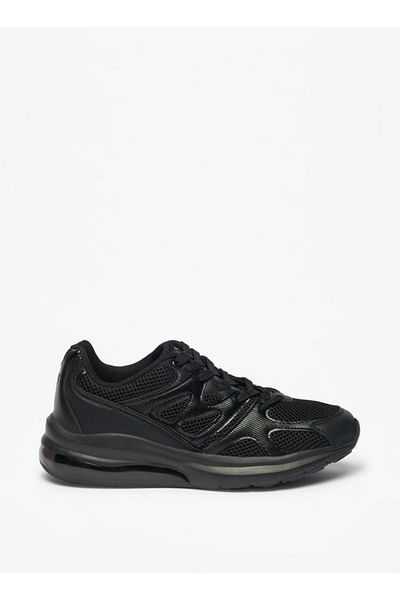 Missy Panelled Sneakers with Lace-Up Closure