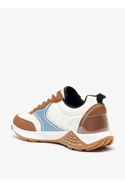Lee Cooper Men's Colourblock Sneakers with Lace-Up Closure
