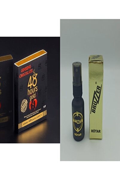 48Hours Ginseng 48 Hours Gold Çikolata 1 Ade Ve Bruzzer Sprey5846