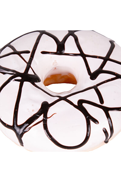 Herdekora Artificial Donut Vanilla Top Chocolate 10X4 Cm.