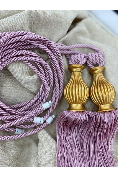 beatiful Tulle and Fund Binding Accessory Ceiling Dried Rose Kukasi Gold Tass...