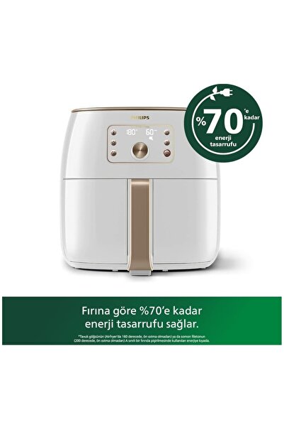 Philips HD9870/20 Airfryer XXL Smart Sensing Fritöz, 1.4 kg, 7.3 L Kapasite