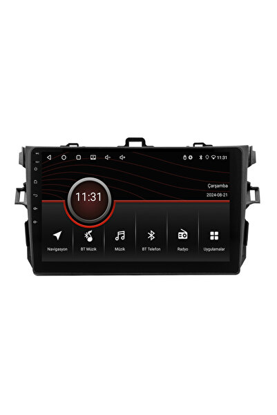 Carvocal Toyota Corolla Uyumlu Android Multimedya Sistemi (2008-2012) CRV-4543XR