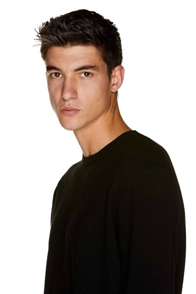 United Colors of Benetton Ανδρικό πουλόβερ με λαιμόκοψη Merino 311931002U1G34