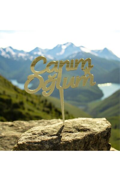 Doğum Günü Pasta Süsü - Canım Oğlum