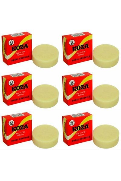 Koza Natural Sulfur Soap Cocoon - 100 gr, x6 Pieces