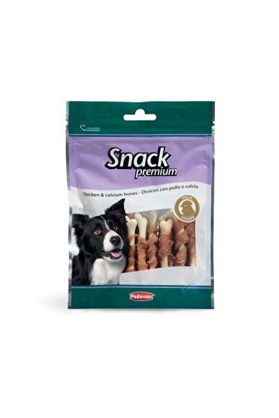 Padovan Snack Chicken & Calcium Bones Dog Treats, 100g