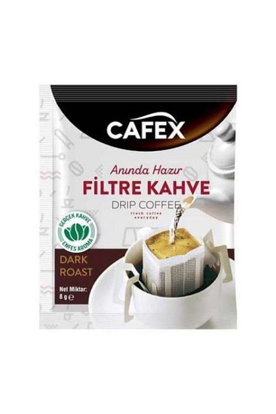CAFEX Filter Coffee Single Drink Dark Roast 10 Pieces *8gr