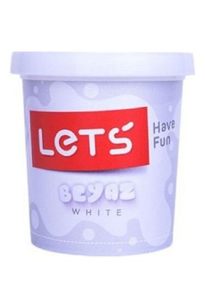 Lets White Play Dough - 150 Gr [L8340-5]