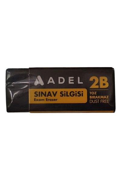 Adel Dustproof Exam Eraser Black 2b (1 PC)