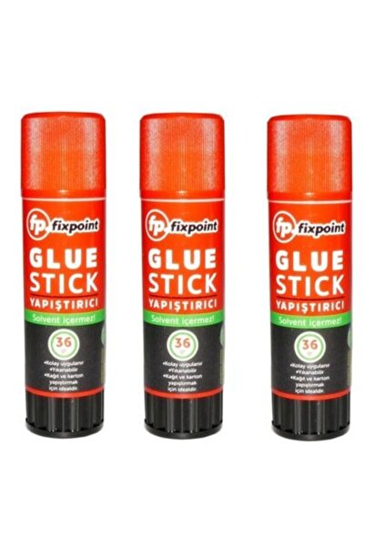 FixPoint 36 Gram 3'lü Stick Yapıştırıcı