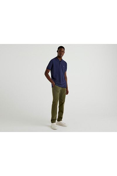 United Colors of Benetton Μπλουζάκι πόλο με κοντό μανίκι Benetton Regular Fit