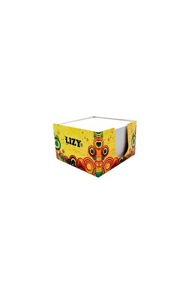 Lizy 8.5x8.5 Boxed Cube Note 500 Pieces White 5 Pieces