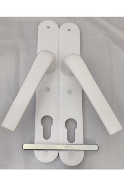 P PLUS PROLİNE Pvc Pimapen Yale Kapı Kolu Beyaz