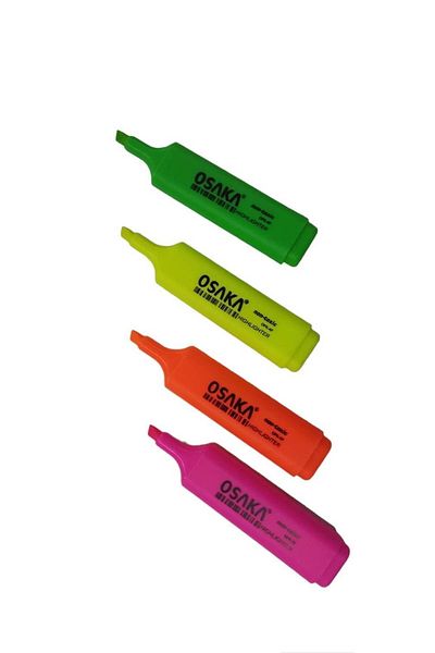 Osaka Highlighter Pen Set 4 Colors Ofk-4f