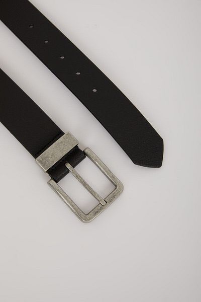 DeFacto Men's Jean Belt - Faux Leather, D3312Axns