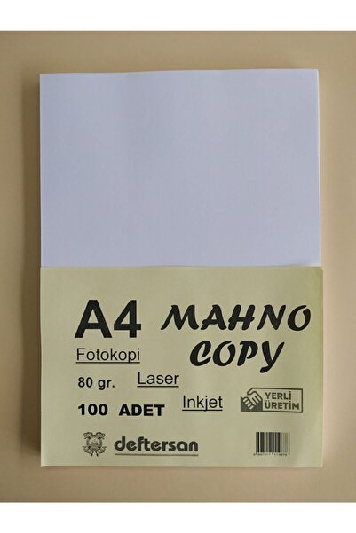 DEFTERSAN 80 غرام. ورق A4 - 100 قطعة