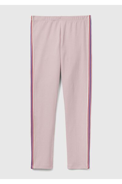 United Colors of Benetton Клинове за момичета Dusty Rose - с райета