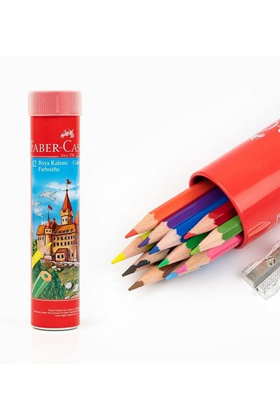 Faber Castell Fabercastell Dry Paint 12 Colors in Metal Tube