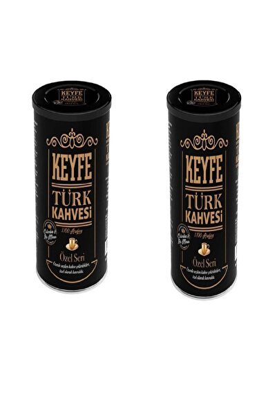 keyfe Dm Hediyelik Premium Özel Seri %100 Arabica Teneke Türk Kahvesi 250 G X...