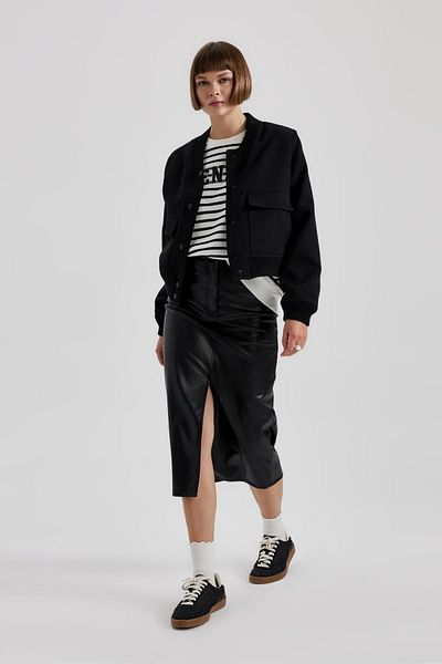 DeFacto B3469Ax23Au Model Regular Fit Jacket Coat