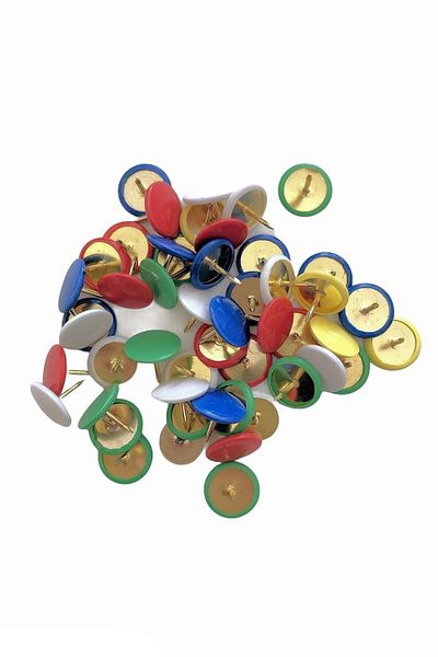 f3 Market 100 Colorful Pushpins