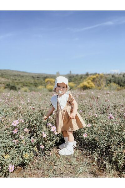 Muukh store Lara Pamuk Elbise - Kahve