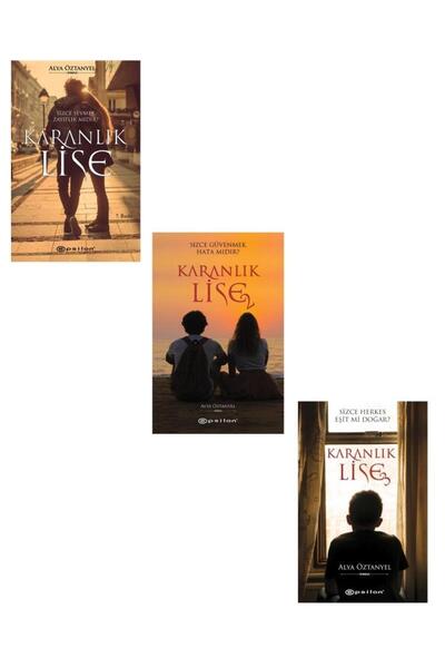 Epsilon Yayınevi Alya Öztanyel Karanlık Lise Serisi 3 Kitap