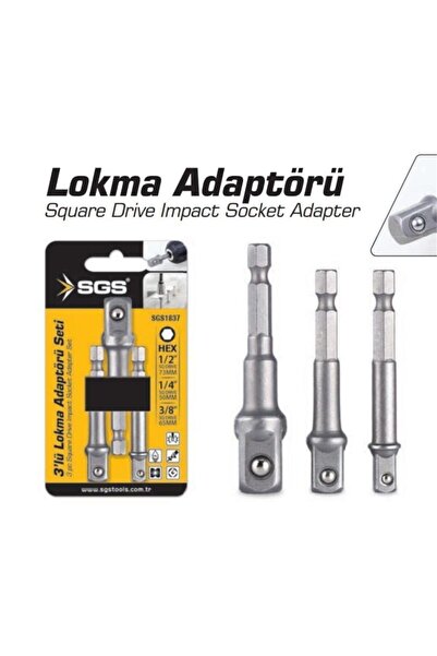 Genel Markalar Sgs 3 ‘lü Lokma Adaptörü Seti