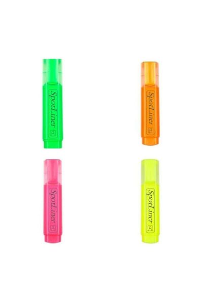 Linea Spot Liner Highlighter Color Assorted Single
