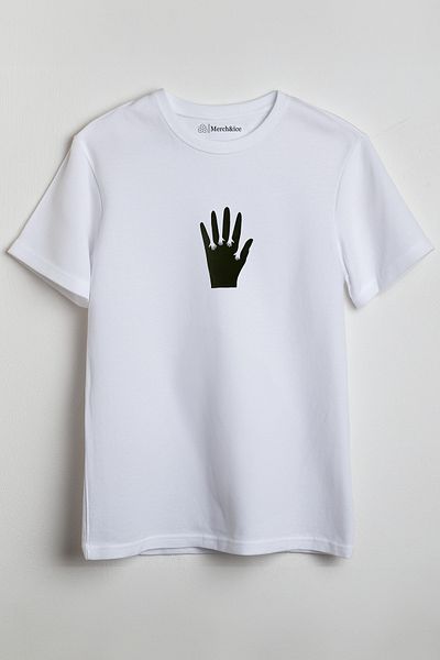 SM Satranç Medya Μπλουζάκι Unisex - Πέντε Δάχτυλα Μπροστά Τυπωμένο