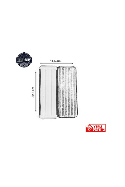 Genel Markalar Best Pro Çift Tırnak Yedek Tablet Mop Bezi 32,5*11,5 CM (SADEC...