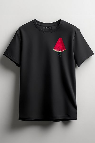 SM Satranç Medya Μπλουζάκι Unisex με στάμπα καρπούζι