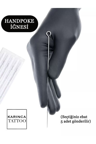 Karınca Tattoo 5 Pieces Handpoke Tattoo Stick Needle - Ant (Tattoo) Tattoo