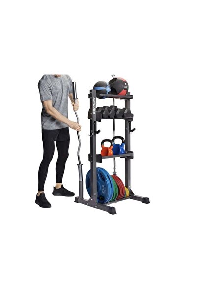 prodips Ağırlık Sehpası Dambıl Plaka Bar Sağlık Topu Kettlebell Depolama Standı